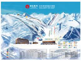 Mappa delle piste Duolemeidi Mountain Resort - Chongli