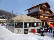 Après-ski & bistrot alla stazione a valle della cabinovia
