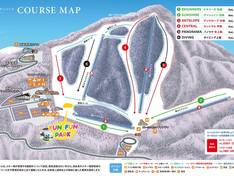 Mappa delle piste Asama 2000 Park