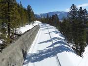 Pista da fondo nel Big Sky Resort