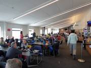 Posti a sedere presso la stazione a valle