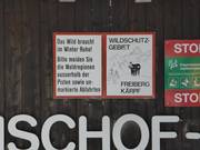 Nota sulle aree di protezione della fauna selvatica