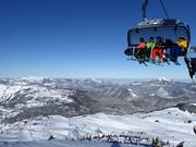 Vista dalla cima della Steinplatte