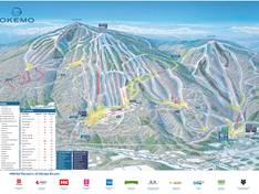 Mappa delle piste Okemo