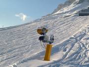 Cannone da neve ad Arabba