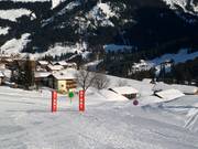 Pista da gara presso la seggiovia Maisäßlift