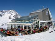 Il ristorante Goldene Traube alla stazione a monte della cabinovia