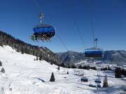 Milchhäuslexpress - 6pers.| Seggiovia ad alta velocità (ad agganc. autom.) con cupola di prot. e riscald. sedile