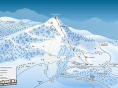 Mappa delle piste Zinkenlifte - Dürrnberg (Hallein)