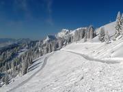 Vista dal Brauneck verso l'Idealhang