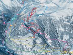 Mappa delle piste Monte di Watles - Malles Venosta (Mals)