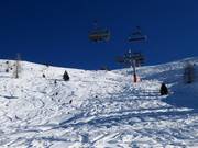 Pendii di neve fresca non protetti