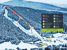 Mappa delle piste Śnieżnica - Kasina Wielka