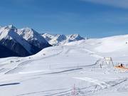 Pista da fondo in quota Motta Naluns