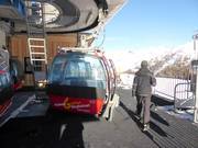 Il personale è presente presso la cabinovia.