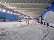 Vista sulla pista principale dalla stazione a monte