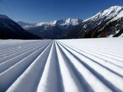 Preparazione delle piste di prima classe all’Ankogel