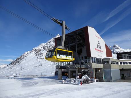Val Bernina: Migliori impianti di risalita – Impianti di risalita Diavolezza/Lagalb