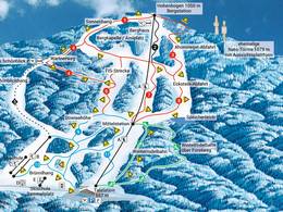 Mappa delle piste Hohenbogen - Neukirchen bei Hl. Blut