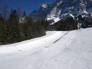 Kids-Halfpipe presso la Wettersteinbahn