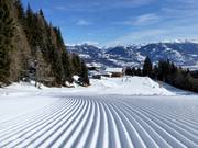 Ottima preparazione delle piste all'Hochstein