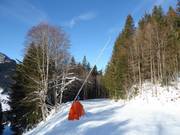 Innevamento con lance nell’area sciistica Loser