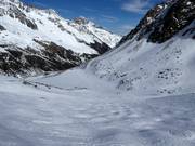 Itinerario sciistico Wilde Grub'n alla stazione a valle