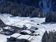 Area principianti presso la stazione a valle Ifen