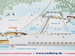 Mappa delle piste Oedberg - Gmund-Ostin