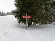 Cartello informativo per lo Steckenberglift