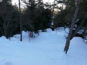 Ripido itinerario sciistico Hinteres Hochmahd dall'Alpjoch