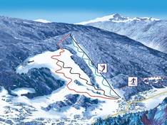 Mappa delle piste Park kralja Matjaža - Črna na Koroškem