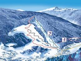 Mappa delle piste Park kralja Matjaža - Črna na Koroškem
