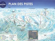 Mappa delle piste Chabanon
