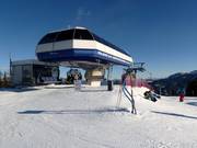 Spolverino - 4pers.| Seggiovia ad alta velocità (ad agganciamento automatico) con cupole di protezione