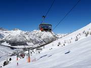 Valfin Monte Neve - 6pers.| Seggiovia ad alta velocità (ad agganciamento automatico) con cupole di protezione