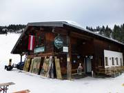 Rifugio Frauenalm sopra il Jib Park