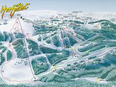 Mappa delle piste Hovfjället - Torsby