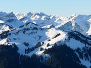 Vista sulla zona degli impianti Gundl