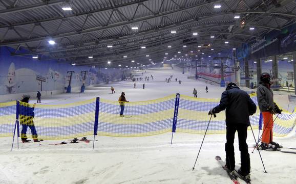 Maggior dislivello nel Circondario Rhein-Kreis Neuss – struttura per lo sci indoor Alpenpark Neuss