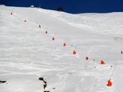 Innevamento con lance sulla Direttissima