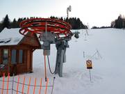 2. Nový vlek - Skilift con T-bar/ancora