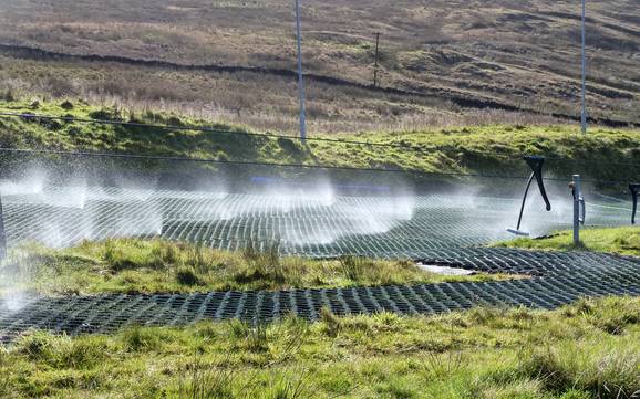 Preparazione delle piste Nord-Ovest dell'Inghilterra – Preparazione delle piste Pendle Ski Club