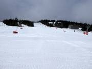 Area di esercitazione presso il Teleski du Sommet