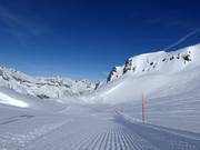 Pista perfettamente preparata al Gemsstock