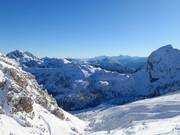 Vista dalla Troghöhe verso la Madritsche