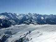 Vista dalla Schmittenhöhe verso il Kitzsteinhorn
