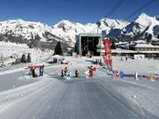 Suggerimento per i più piccoli  - Kinderland (area riservata ai bambini) Iltios (Unterwasser) della Schneesportschule Unterwasser (scuola di sci)