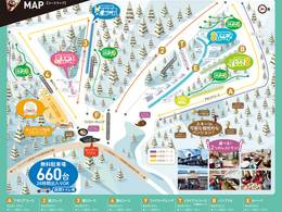 Mappa delle piste Yachiho Kogen