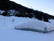 Cuscini d'aria agli impianti di risalita Planberg e Wiesen